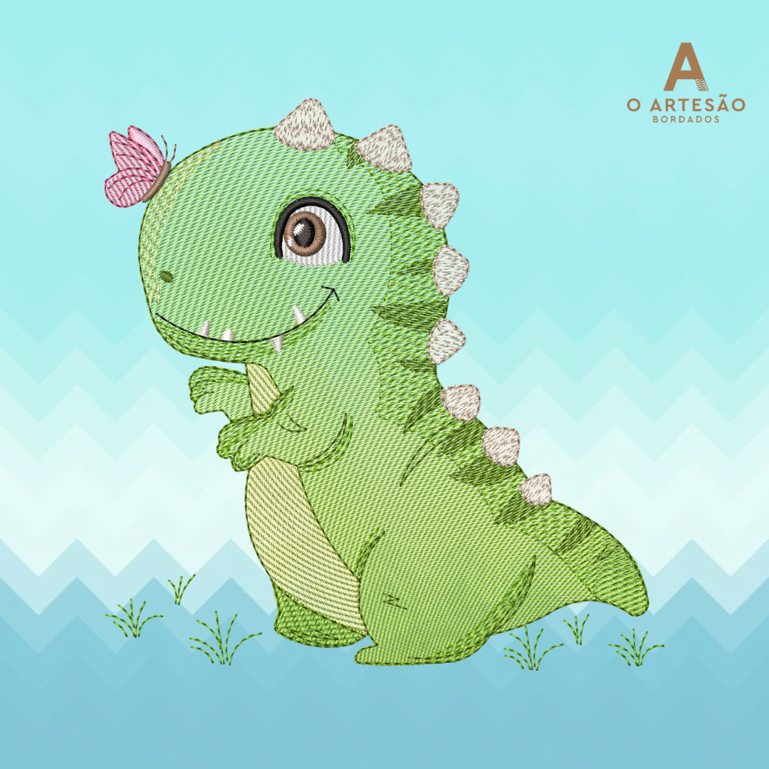 Mini Coleção Dinos Coloridos