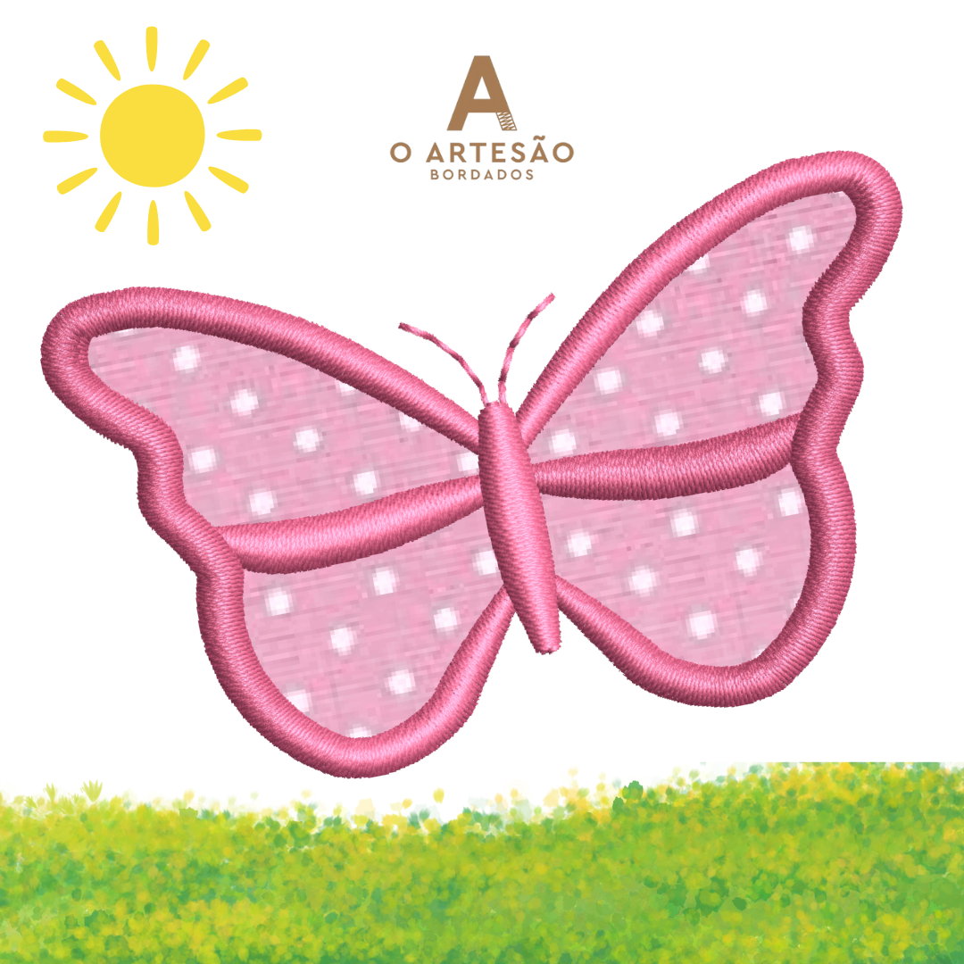 Borboletinha Simples 3D