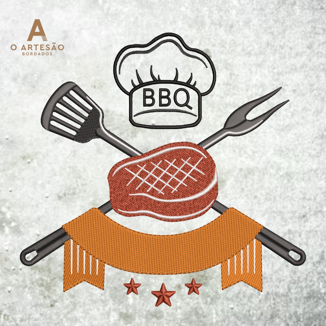 BBQ Faixa Personalizável