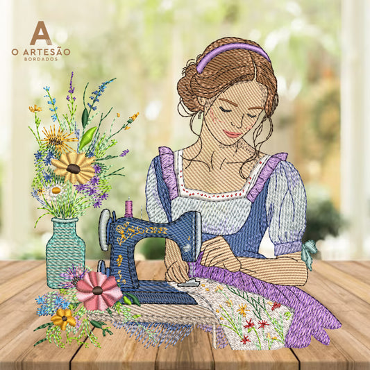 Menina Costureira